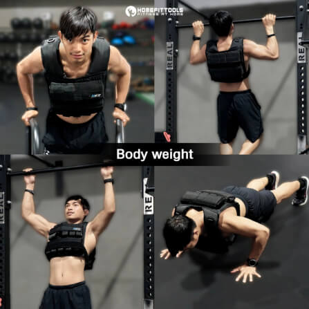เสื้อถ่วงน้ำหนัก Calisthenic Homefittools HFT รุ่น 10kg_7